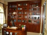 Custom Built-In Office Shelving